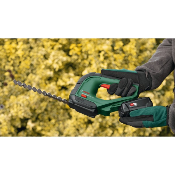 Фото - Кущоріз-ножиці акумуляторні Bosch AdvancedShear 18V-10 + насадка кущоріз (0.600.857.000)